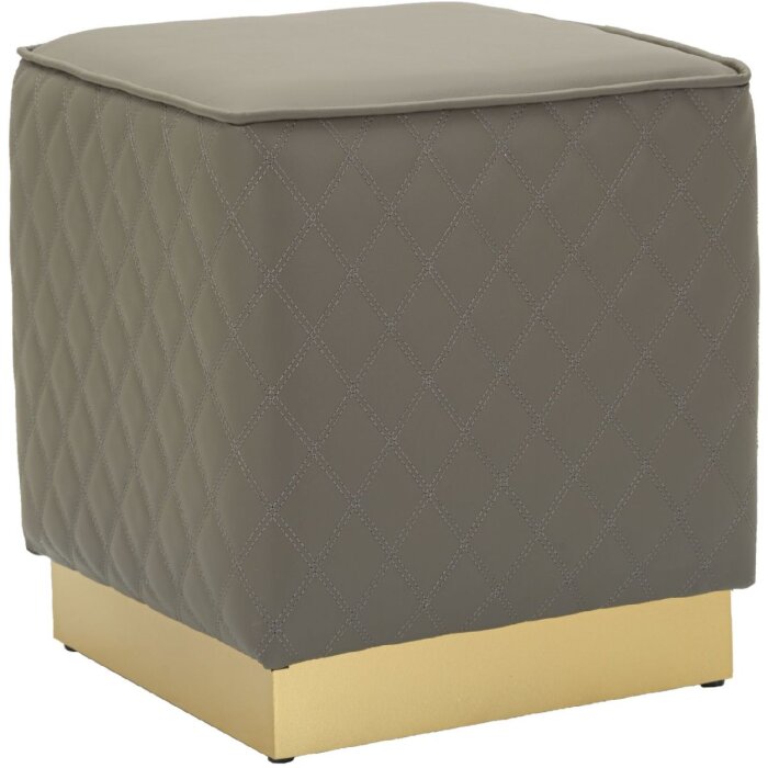 Mauro Ferretti Sharon kruk 35x35x38 cm grijs goud