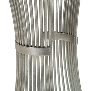 Mauro Ferretti Funnel bijzettafel Ø 40x79 cm zilver