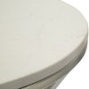 Mauro Ferretti Funnel bijzettafel Ø 40x79 cm zilver