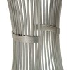 Mauro Ferretti Funnel bijzettafel Ø 40x79 cm zilver