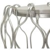Mauro Ferretti Hook bijzettafel Ø47,5x61,5 cm zilver