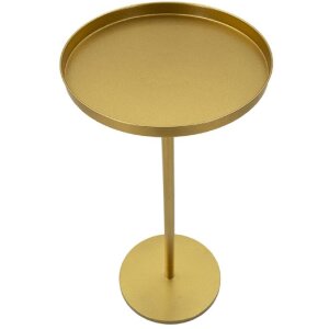 Mauro Ferretti Doha bijzettafel Ø 41x80 cm goud
