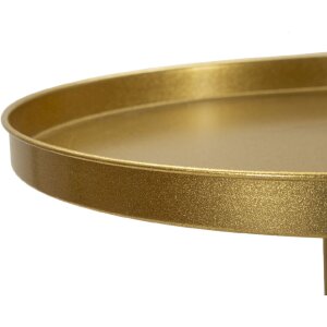 Mauro Ferretti Doha bijzettafel Ø 41x80 cm goud