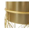 Mauro Ferretti plantenstandaard Livi set van 2 stuks Ø 23x43-20x36 cm goud