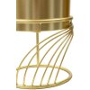Mauro Ferretti plantenstandaard Spirally Set 2-delig Ø 23x35-20x30 cm goud