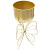 Mauro Ferretti plantenstandaard Farfy Ø 22x45 cm goud