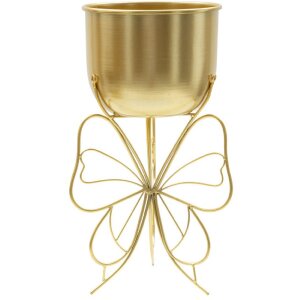 Mauro Ferretti plantenstandaard Farfy Ø 22x40 cm goud