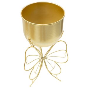 Mauro Ferretti plantenstandaard Farfy Ø 22x40 cm goud