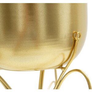 Mauro Ferretti plantenstandaard Farfy Ø 22x40 cm goud