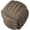 Mauro Ferretti Softy kruk 45x45x45 cm grijs