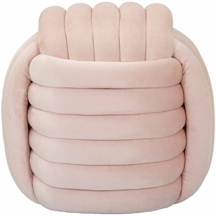 Mauro Ferretti Softy kruk 45x45x45 cm roze