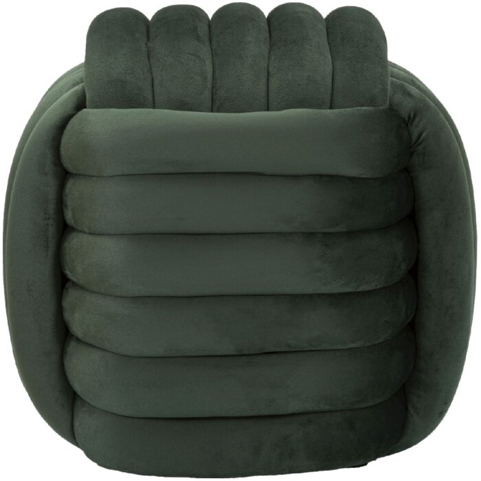 Mauro Ferretti Softy kruk 45x45x45 cm groen