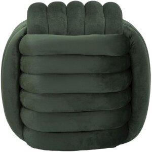 Mauro Ferretti Softy kruk 45x45x45 cm groen
