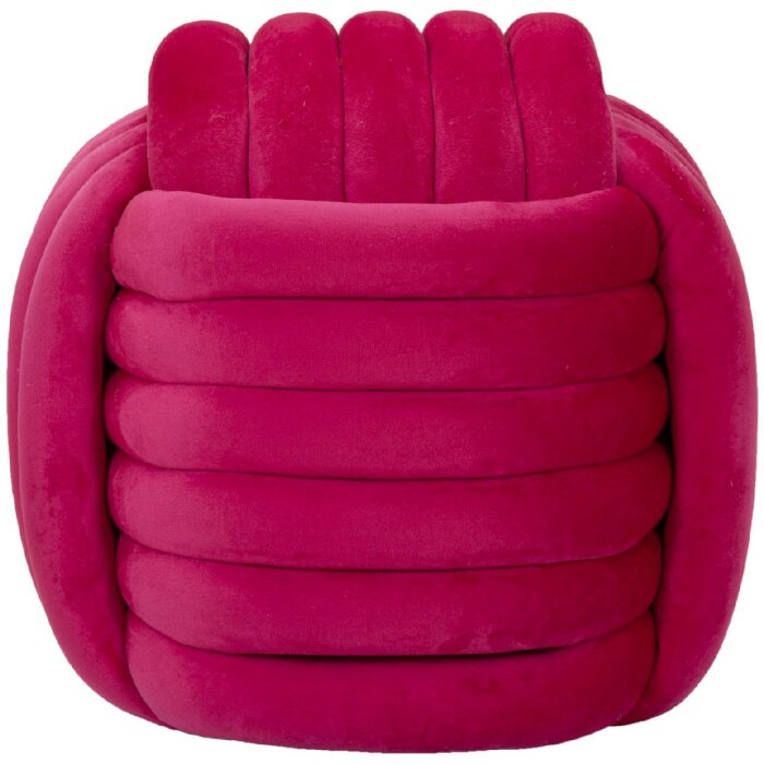 Mauro Ferretti Softy kruk 45x45x45 cm fuchsia