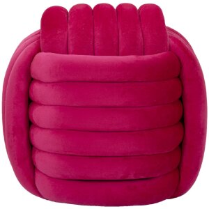 Mauro Ferretti Softy kruk 45x45x45 cm fuchsia