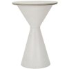 Mauro Ferretti bijzettafel wit dubbel Ø 44,5x63 cm wit