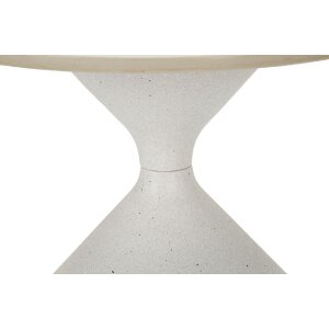 Mauro Ferretti bijzettafel Ø 42x40 cm wit