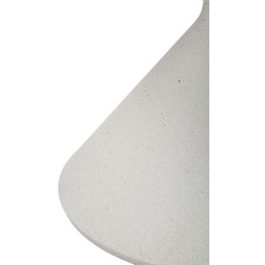 Mauro Ferretti bijzettafel Ø 42x40 cm wit