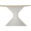 Mauro Ferretti bijzettafel Ø 42x40 cm wit