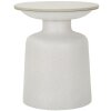 Mauro Ferretti bijzettafel Fush Ø 40x47 cm wit