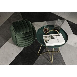 Mauro Ferretti bijzettafel Grent Ø 45x59 cm groen goud