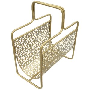 Mauro Ferretti tijdschriftenhouder 37x22x44,5 cm goud