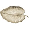 Mauro Ferretti decoratieve kom blad 23x2x35,5 cm goud