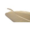 Mauro Ferretti decoratieve kom blad 18x2x55 cm goud