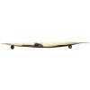 Mauro Ferretti decoratieve kom blad lang 38x3x11 cm goud
