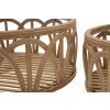 Mauro Ferretti dienbladenset Fuji 3-delig Ø 50x16-40x14-30x12 cm bruin