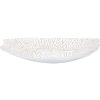 Mauro Ferretti decoratieve kom 37x34x6 cm wit