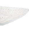 Mauro Ferretti decoratieve kom 37x34x6 cm wit