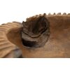 Mauro Ferretti decoratieve kom Garit 37x40x16 cm bruin