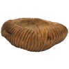 Mauro Ferretti decoratieve kom Garit Ø32x11 cm bruin