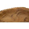 Mauro Ferretti decoratieve kom Garit Ø32x11 cm bruin