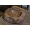 Mauro Ferretti decoratieve kom Garit Ø32x11 cm bruin