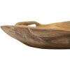 Mauro Ferretti decoratieve kom Wahan 42x36x7 cm bruin
