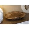 Mauro Ferretti decoratieve kom Wahan 42x36x7 cm bruin