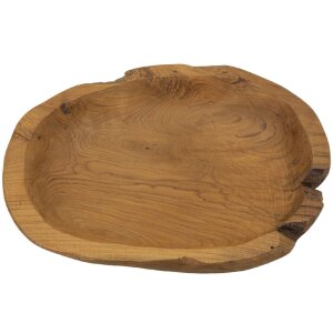Mauro Ferretti decoratieve kom Wahan 43x38x7 cm bruin