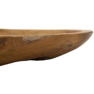 Mauro Ferretti decoratieve kom Wahan 43x38x7 cm bruin