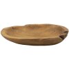 Mauro Ferretti decoratieve kom Wahan 43x38x7 cm bruin