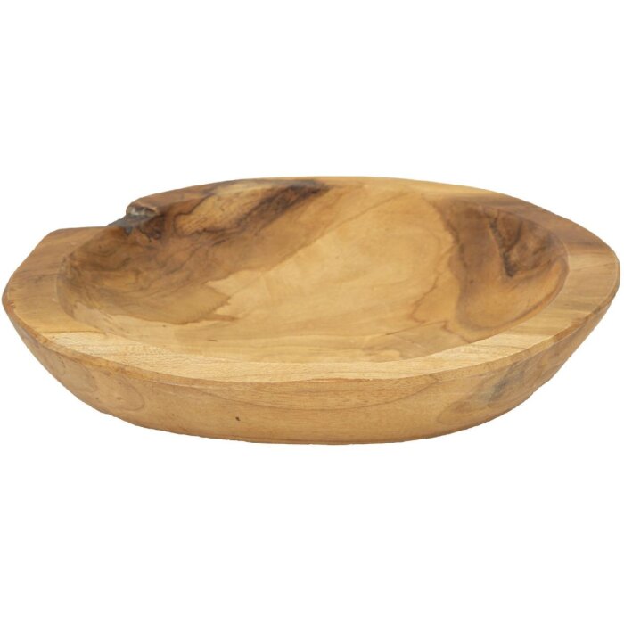 Mauro Ferretti Tipic decoratieve kom Ø 25x5 cm bruin