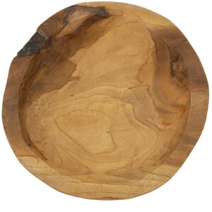 Mauro Ferretti Tipic decoratieve kom Ø 25x5 cm bruin