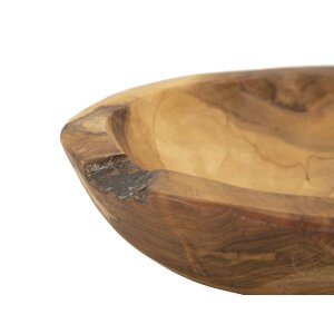 Mauro Ferretti Tipic decoratieve kom Ø 25x5 cm bruin