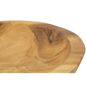 Mauro Ferretti Tipic decoratieve kom Ø 25x5 cm bruin