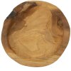 Mauro Ferretti Tipic decoratieve kom Ø 25x5 cm bruin