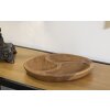 Mauro Ferretti 3-delige decoratieve schaal Ø 25,5x3 cm bruin