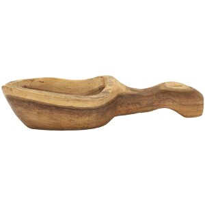 Mauro Ferretti decoratieve kom lepel 36x16x8 cm bruin