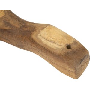 Mauro Ferretti decoratieve kom lepel 36x16x8 cm bruin