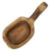 Mauro Ferretti decoratieve kom lepel 36x16x8 cm bruin